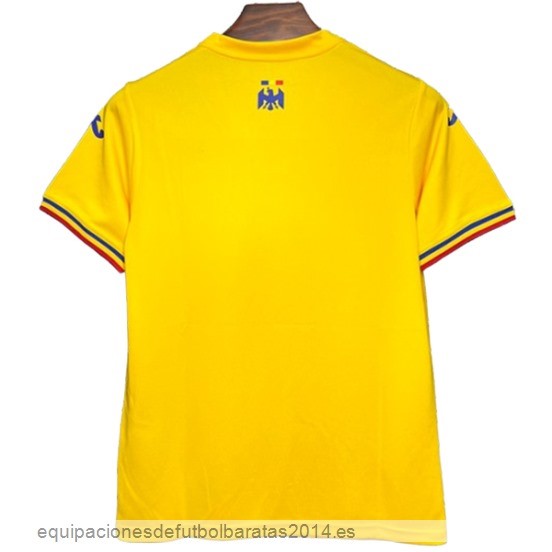 Nuevo Tailandia 1ª Camiseta Rumania 2024 Amarillo Baratas